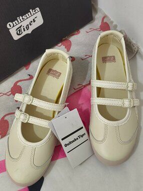 Onitsuka Tiger Off-White Double-Strap Mary Jane Shoes